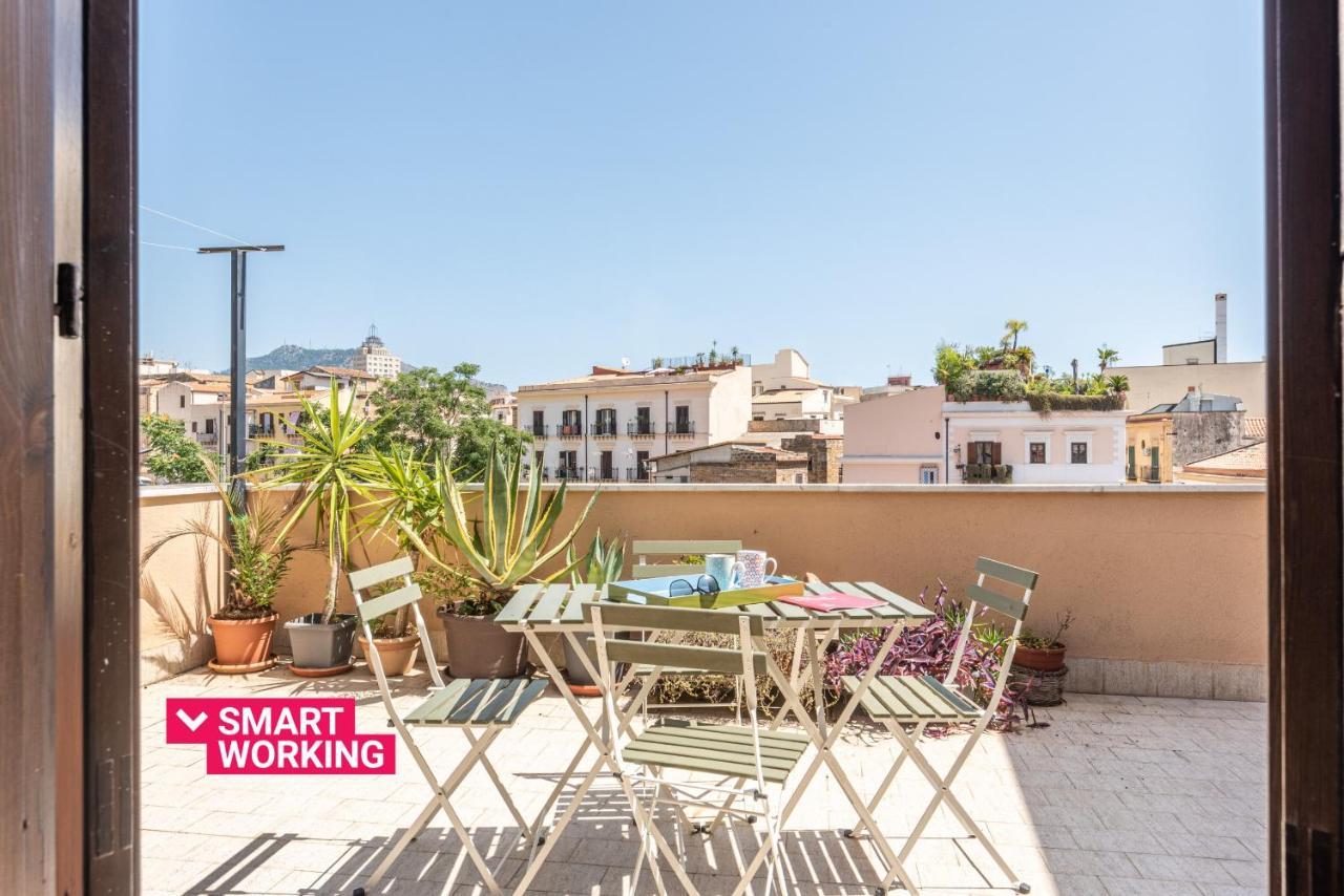 The Terrace Behind The Cathedral By Wonderful Italy Appartement Palermo Buitenkant foto
