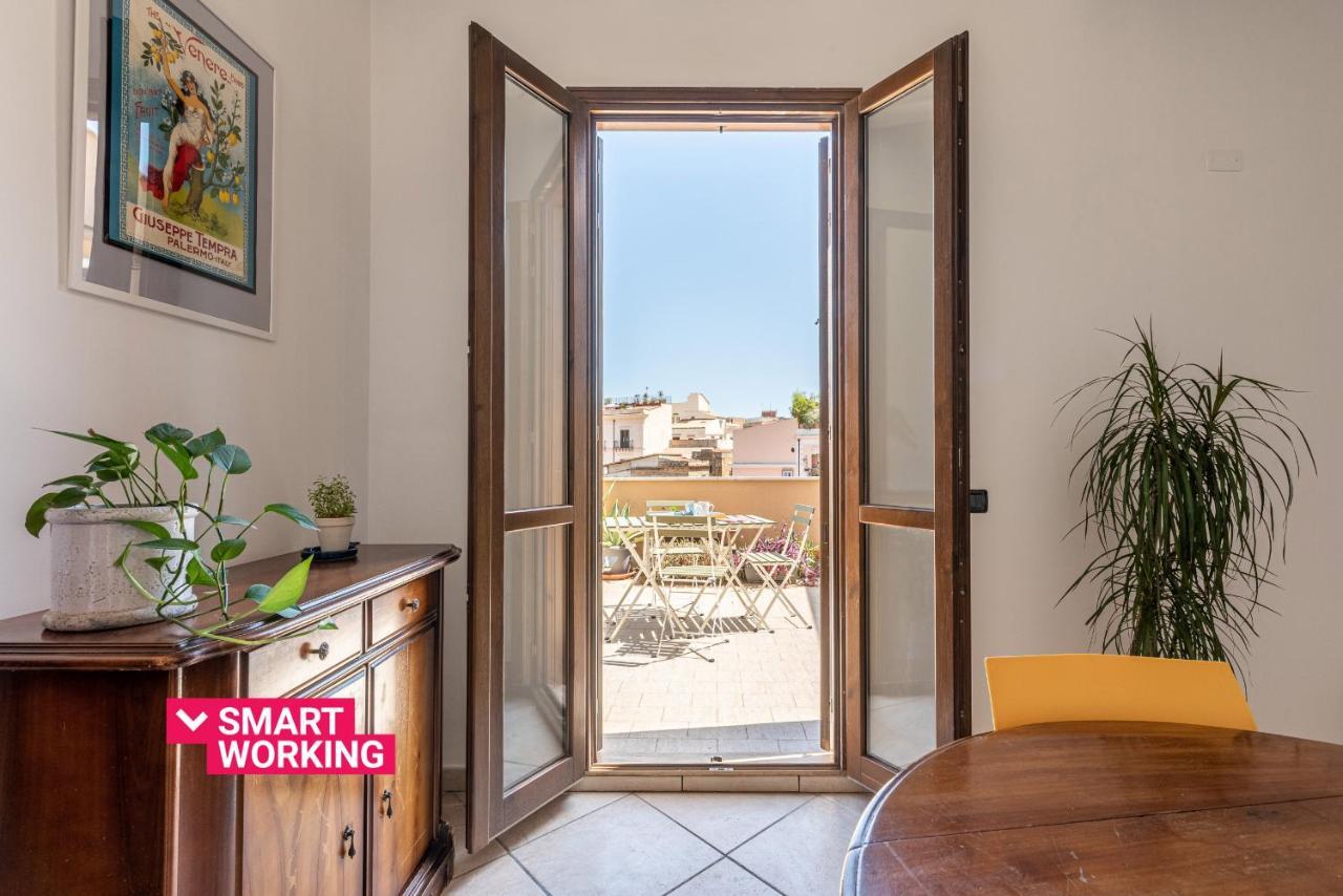 The Terrace Behind The Cathedral By Wonderful Italy Appartement Palermo Buitenkant foto